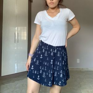 Sailor themed skirt